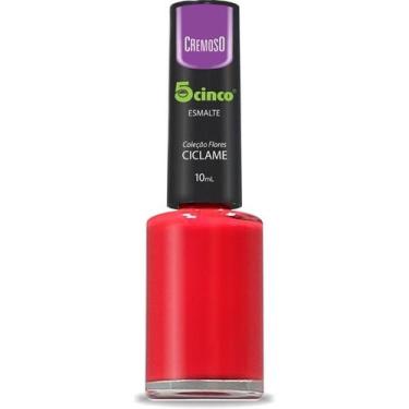 Imagem de Esmalte Cremoso 5cinco 10ml - Cores Intensas e Cobertura Perfeita, Cic