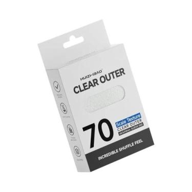 Imagem de Protetores De Cartas Premium Transparentes Foscos Duplos 685x94mm 65x9