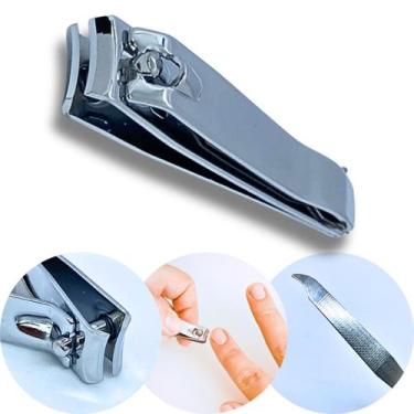 Imagem de Cortador de Unhas Grande Premium Inox com Lixa Murena