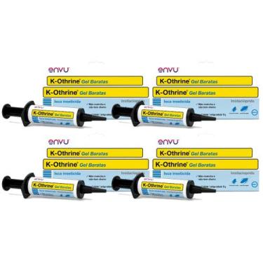 Imagem de Kit 4 K-othrine Baratas Gel 10g - Isca Controle Baratas - Envu