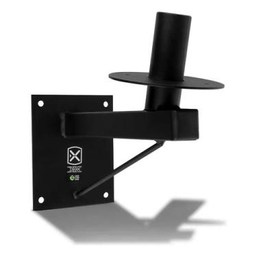 Imagem de Suporte Ibox De Parede Para Caixa Acústica Spc177 Preto Fosc