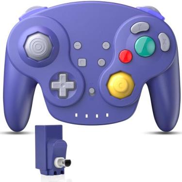 Imagem de Controle sem fio GameCube SAFFUN 2,4 GHz Indigo