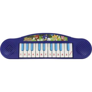 Imagem de Instrumento Musical Infantil Sonic  Piano Melodia - Candide