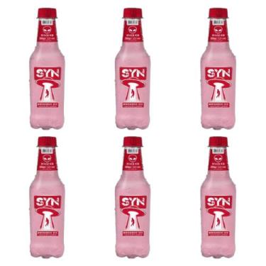 Imagem de Kit 06 Coquetel Ice Morango Syn Pet 300ml - Syn Ice