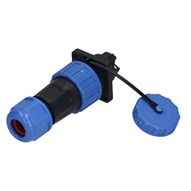 Imagem de Adaptador de conector industrial, plugue à prova d'água e parafuso de cravamento 250 V para comunicações para equipamentos elétricos(3 núcleos)