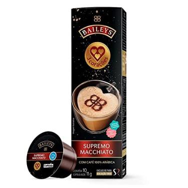 Imagem de 10 Cápsulas Três Corações, Baileys Supremo Macchiato