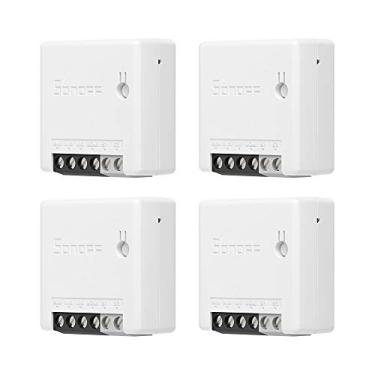 Imagem de SONOFF ZBMINI Zigbee 3.0 Interruptor Inteligente, Módulo Inteligente DIY, Controle de Duas Vias, Funciona com SONOFF ZBBridge, Também Compatível com Alexa, Google Home (4-Pack)
