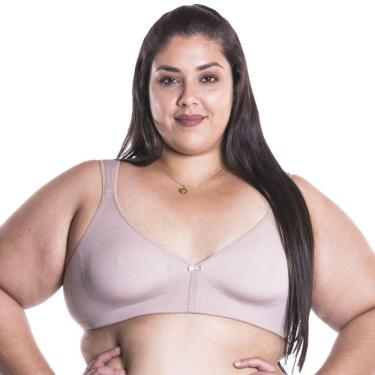 Imagem de Sutiã Plus Size Sem Bojo Reforçado Duplo Vi Lingerie Ref. 311324