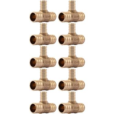 Imagem de SharkBite UC412LFA10 1,9 cm x 1,2 cm (10 unidades), pacote com 1, latão, 10 unidades