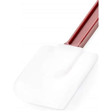 Imagem de Espátula de silicone resistente de 35,5 cm de grau de restaurante, 1 pacote. Raspador longo e resistente ao calor, perfeito para panelas antiaderentes, antiarranhões. As melhores espátulas planas