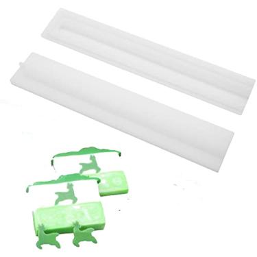 Imagem de Molde de silicone para coluna de tubo Chistmas de vela de alce embutido para fabricação de sabão molde de silicone para sabão