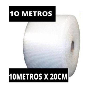 Imagem de Bobina Rolo Plástico Bolha 20Cm X 10 Metros - Em Caixa