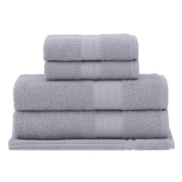 Imagem de Jogo De Toalhas Buddemeyer Frape Banho 5 Peças Cinza