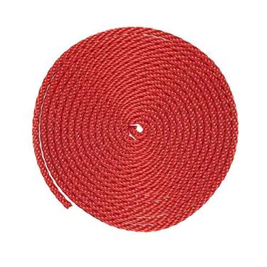 Imagem de Corda de nylon trançado sólida West Coast Paracord – Corda multiuso para comerciais, âncoras e artesanato (0,6 cm x 7,5 m, vermelho)