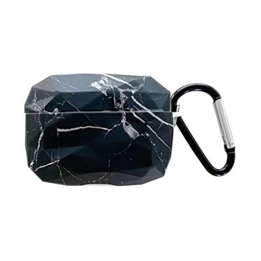 Imagem de TOGEI Capa para fones de ouvido Airpods 3ª geração estilo chinês design elegante proteção total compatível com AirPods Pro e AirPods 2ª geração 1ª geração (AIRpods 1/2, preto)