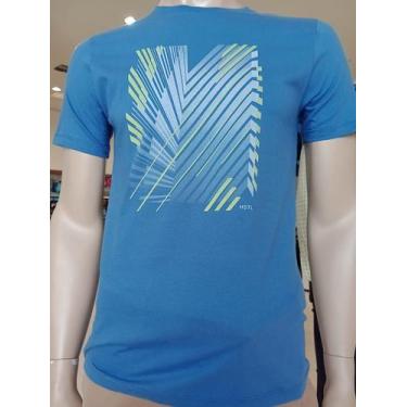 Imagem de Camiseta Estampada Highstil Azul - Higtstil