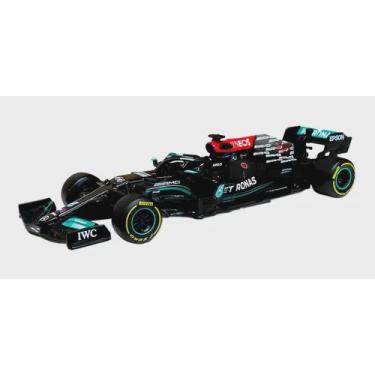 Imagem de Miniatura F1 Mercedes Benz Amg W12 Lewis Hamilton 2021 1:43 Bburago