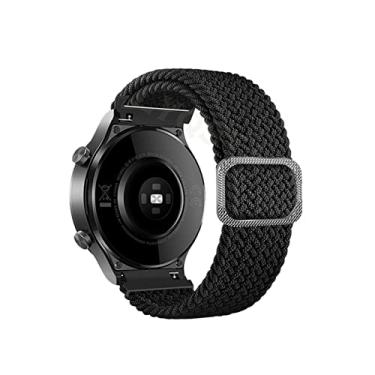Imagem de HAZELS Pulseiras elásticas de nylon QuickFit para Garmin Fenix 7 7X 6 6X Pro 5X 5 3HR 935 945 EPIX Smart Watch Bands 22 26mm Pulseira (Cor: Preto, Tamanho: 26mm Fenix 6X 5X 3HR)