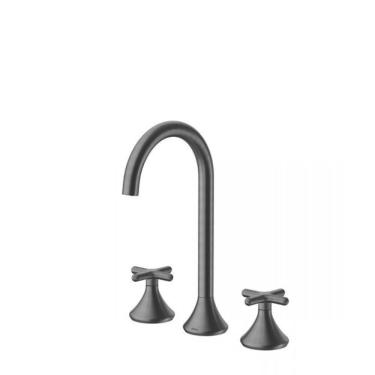 Imagem de Misturador Para Lavatório De Mesa Liss Grafite Escovado Doco