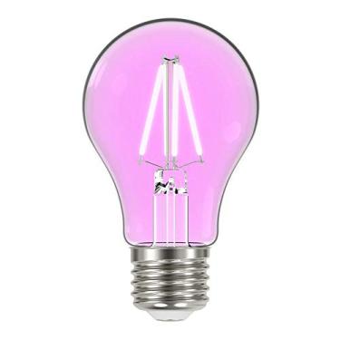 Imagem de Lâmpada de Led Filamento Taschibra Color Rosa A60 8665