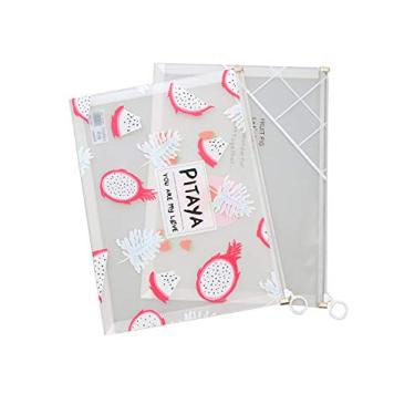 Imagem de 4 peças de bolsas brancas com zíper Legou para materiais escolares de escritório, foto colorida-6