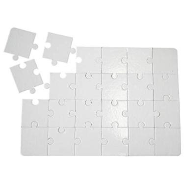 Imagem de 10 Quebra Cabeças 19x27cm 24 pçs Sublimação