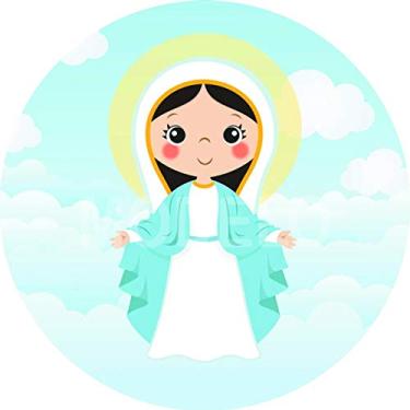 Imagem de Capa Personalizada para Estepe Ecosport Crossfox Desenho Nossa Senhora das Graças CN1073 - Lorben