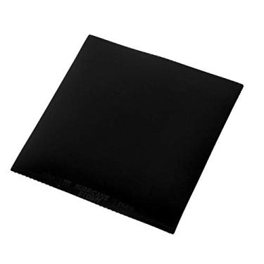 Imagem de Junlucki Borracha de tênis de mesa, borracha para tênis de mesa DIY Pong Paddle Rubber Professional Pong Paddle Rubber Tacos de substituição de borracha (preto)