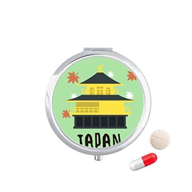 Imagem de Caixa de comprimidos de viagem japonesa local para guardar remédios