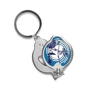 Imagem de Plant Leaves Chapéu de guarda-chuva rosa, cortador de unhas de flor, tesoura de aço inoxidável