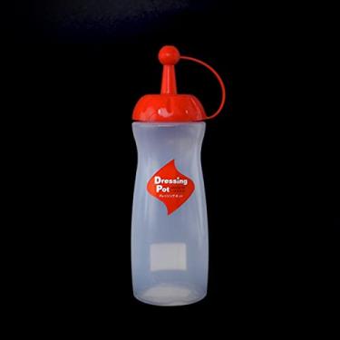 Imagem de Japanese Squeeze Bottle Ketchup Bottle with Red Cap 5815