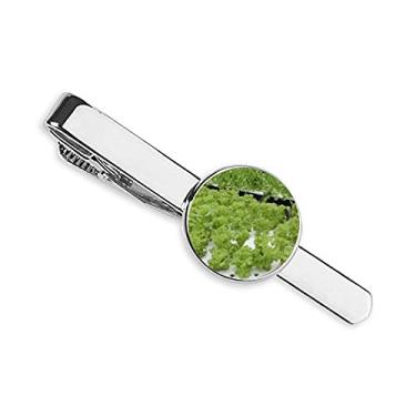 Imagem de Waterless Cultivated Vegetables Gravata Clip Bar Presente Homem Empresarial