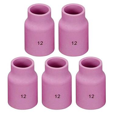 Imagem de RIVERWELD Lente de bico de alumínio TIG 53N87 compatível com SR DB WP 17 18 26 TIG Lanterna de soldagem 5 peças