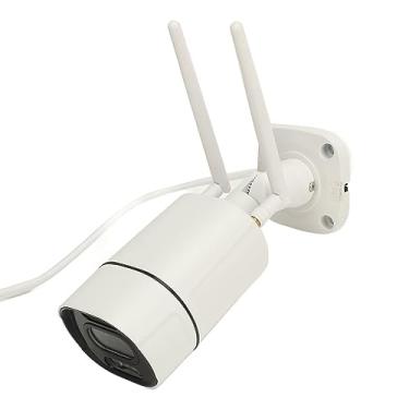 Imagem de Câmera Sem Fio Wi-fi 2mp Hd Luz Dupla Colorida Multi Zoom Ip66 à Prova d' água Câmera de Vigilância Noturna para Segurança Externa