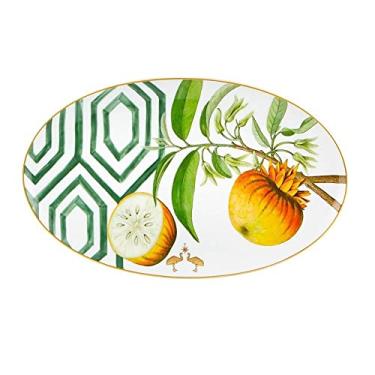 Imagem de Travessa Oval Grande em Porcelana Amazonia 39 cm Vista Alegre