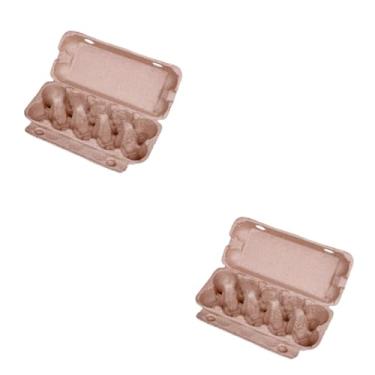 Imagem de OSALADI 20 Peças Bandejas De Ovos Para Ovos Apimentados Porta-Ovos De Geladeira Bandejas Dobráveis Recipientes De Geladeira Rack De Ovos Para Geladeira Porta-Ovos Para Geladeira