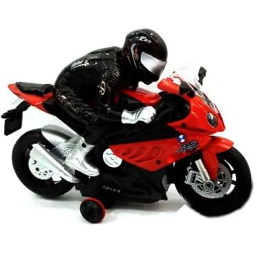 Imagem de Moto Gira 360 Graus Motorcycle Sport S1000 Com Luzes E Sons - Tesla St