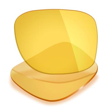 Imagem de Mryok Lentes de substituição UV400 para Ray-Ban RB4396F 57 mm - Amarelo HD