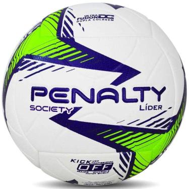 Imagem de Bola Society LIDER N4 juvenil bco - Penalty