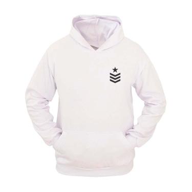 Imagem de Moletom Masculino Canguru Ragor Estampa Patente Militar