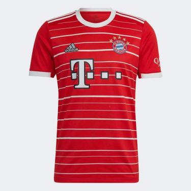 Imagem de Camisa Bayern De Munique Home 22/23 S/N Torcedor Adidas Masculina