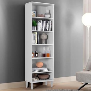 Imagem de Armário Multiuso 5 Prateleiras Manaus Branco