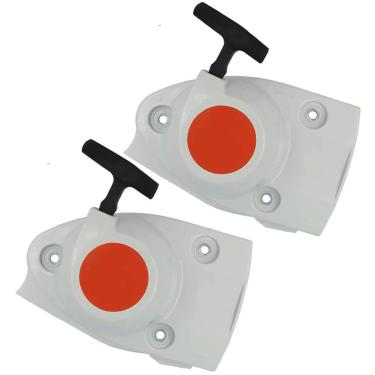 Imagem de WanQin Conjunto de recuo de arranque para motosserra Stihl TS410 TS420 TS410Z TS420Z TS480i TS510i Serras de corte de concreto 4238-190-0300 4238-190-0404 Pacote com 2