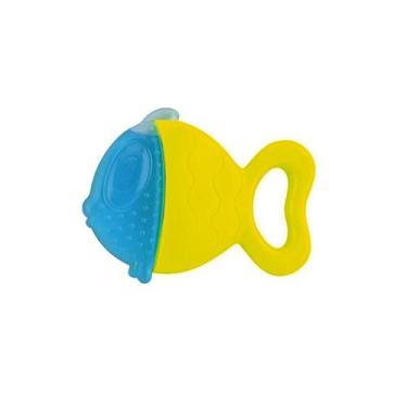 Imagem de Mordedor Para Bebê Infantil 0 A 18 Meses Peixinho Amarelo - Zoop Toys