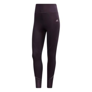 Imagem de adidas Meia-calça feminina glamorosa, Roxo nobre, G