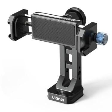 Imagem de Suporte de telefone para tripé de metal Ulanzi MA53, adaptador de tripés para smartphone com porta Arca Swiss/Uka, 2 sapatos frios, suporte de tripé de celular 360°, para iPhone 17 Samsung suporte