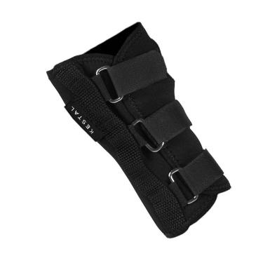 Imagem de Munhequeira Com Tala E Tiras Bilateral Kestal - Preta - P-Unissex