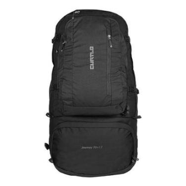 Imagem de Mochila Curtlo Journey 70+17 Preta-Unissex