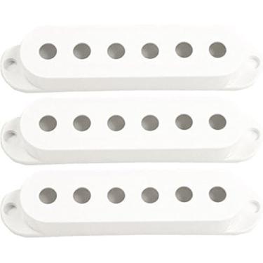 Imagem de Seymour Duncan 3 peças Strat Replcement Pick Up Cover Branco Sem Logotipo 11800-01-W
