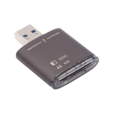 Imagem de CY Leitor de cartão de memória USB 3.0 para NM Nano e gravador de cartão SD para telefone Mate Seial, câmera e laptop